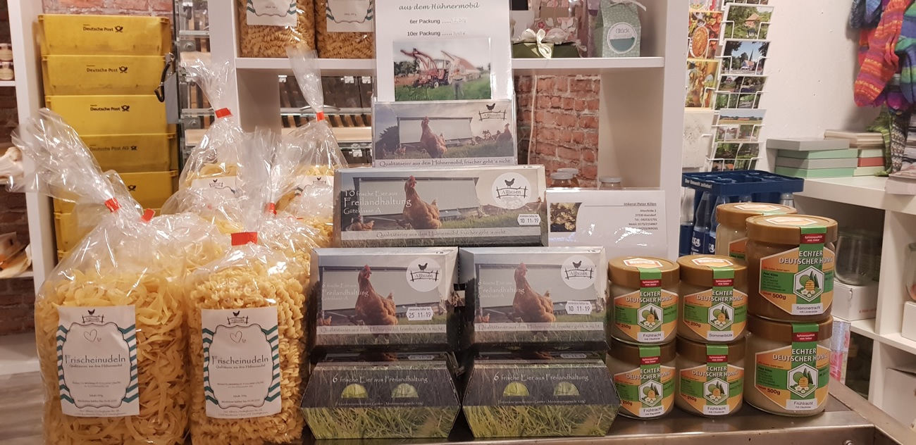 Verkaufsstand in Asendorf